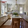 Gabinetes de Madera Maciza Personalizados para Toda la Casa Estilo Americano Europeo Gabinetes de Cocina Shaker Decoración de Roble Color Puro Personalizado General