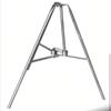 Fabricante de soporte de acero personalizado soporte oblicuo de PC de película de aluminio fundido posterior trípode pilar de acero soporte de acero ajustable
