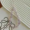 Lanyard de Perlas Acrílicas Imitación de Venta Caliente Transfronterizo Cadena para Colgar Llaves Joyería para Funda de Teléfono Móvil Mariposa Pequeña