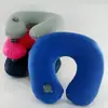 Abrigo de Felpa Almohada Inflable en Forma de U Núcleo de Almohada Inflable Protección para el Cuello Almohada en Forma de U Almohada de Viaje Almohada para el Cuello Reposacabezas Almohada en Forma de U