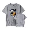 Nueva camiseta periférica Hunter Sizzo de tiempo completo, tendencia urbana, camiseta de verano de cuello redondo y manga corta, estilo holgado para parejas.