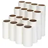 Papel Pegajoso para Polvo 10-12-16-19cm Removedor de Pelusa Papel para Eliminar Polvo para Limpiar Ropa y Mascotas, Rodillo Desprendible para Eliminar Pelo Suelto