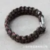 Q02 fabricantes à vista fivela em U + corda de paraquedas preparação pulseira de sobrevivência ao ar livre pulseira de preparação com corda de paraquedas de sete núcleos salva-vidas