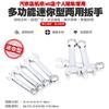 Mini llave de doble uso con mango corto, llave de anillo de extremo abierto, llave de doble uso, máquina de reparación de automóviles, herramienta manual de placa de ciruela de reparación