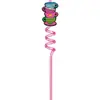Pajitas Espirales Coloridas de Cuentos de Hadas Accesorios Desmontables para Pajitas Decoraciones Coloridas en Espiral para Mascotas