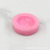 Molde de silicona para decoración de tartas con fondant de señora, retrato de cabeza de personaje europeo, molde para hornear dulces de cerámica blanda de resina de chocolate