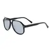 Novos Óculos de Sol Retro Europeus e Americanos de Armação Grande com Lentes Duplas Tipo Sapo Anti-UV Óculos de Sol de Placa de Alta Qualidade para Venda Transfronteiriça
