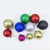 Venda Direta da Fábrica Bolas de Natal com Glitter Suprimentos para Decoração de Árvore de Natal Bolas de Confete Bolas de Decoração de Natal Pingentes de Natal