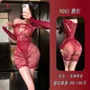 Pensamentos Noturnos Sedução Noturna Lingerie Mais Vendida Europeia e Americana Garota Popular Macacão Vazado de Manga Longa Estilo Ins da Amazon 9061
