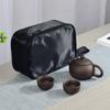 Criativo areia roxa um bule quatro xícaras conjunto de chá para viagem conjunto presente bolsa conveniente negócios atividades de festival pequeno presente logotipo