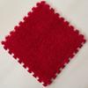 Alfombra delgada de 0.6 cm empalmada para dormitorio, felpa completa, tapete de piso de espuma Eva, hogar, tapete de piso cuadrado tipo rompecabezas