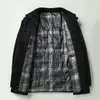 Casaco de Inverno Tang para Homens de Meia-Idade e Idosos, Jaqueta de Penas Espessa, Roupa de Pai Estilo Chinês para Pessoas Idosas e Avô, Jaqueta Quente Estilo Chinês