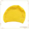 Venta al por mayor de fábrica Gorro de natación impermeable de silicona con forma de gotas de agua, engrosado, para mujeres, hombres y niños, general, adulto, verano, hogar, verano