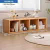 Gabinete Almacenamiento Gabinete Estantería Estante de Almacenamiento Librero de Pie Gabinete de Almacenamiento para el Hogar Estante por Niveles Gabinete de Ocho Compartimentos Gabinete Bajo Gabinete de Rejilla