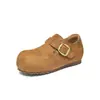 Zapatos Mula de Suela Gruesa Augusden para Mujer, Cobertura Total, Nuevo Modelo Otoño 2026, Mocasines Deslizables de Suela Suave para Mujeres Embarazadas