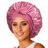 Venda Direta de Fábrica Chapéu Redondo de Fita Laço Seda Artificial Beleza Cuidados com o Cabelo Chapéu de Aba Larga Lenço de Cabeça Feminino Touca de Cetim