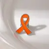 Broche de Cinta de Lazo en Forma de Corazón Pin Antiexposición Venta al por Mayor Transfronteriza Personalización Ligera