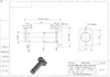 Flange de junta articulada tipo flange de lado plano com anel de retenção pino cantilever de aço 45# núcleo do eixo WHE01 em estoque