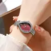 Nuevo Reloj Pulsera de Pedrería con Forma de Gota de Agua de Moda para Mujer, Venta al por Mayor y Dropshipping