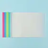 Clip de varilla de extracción Carpeta de almacenamiento de PP Carpeta de archivos A4 Portapapeles de examen A3 Carpeta especial impermeable para documentos de estudiante tipo gota extraíble