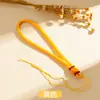Corda Pendurável de Nó de Abacaxi Tecida à Mão Corda de Alça de Nó Chinês Corda para Enfeite de Carro DIY Acessório Decorativo Acessório de Celular