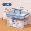 Caja de Medicina Transparente para el Hogar de Gran Capacidad y Múltiples Capas para Medicamentos de Primeros Auxilios y Pastillas, Almacenamiento Portátil con Clasificación Médica Venta al por Mayor