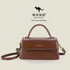 Nova Bolsa Quadrada Pequena de Comércio Exterior, Bolsa de Mão Moderna e Versátil, Bolsa Simples Casual Feminina de PU de Alta Qualidade de Ombro Único Transversal