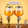 Máquina dispensadora de cerveza de barril pistola de vino enfriada por aire 3 litros pistola ligera máquina comercial torre de vino bar barril de vino creativo barril de bebida