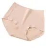 Calcinha Feminina Tianmei Grau 10A Algodão Puro Forro Antibacteriano Confortável Respirável Simples Cor Sólida Estilo Básico Calcinha Feminina