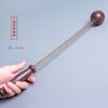 Martillo Masajeador de Madera con Resorte para Alas de Pollo, Herramienta de Masaje de Madera para Dar Golpecitos en la Espalda, Martillo de Masaje Meridianos Multifuncional para Uso en Casa