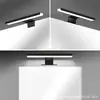 Luz frontal de espejo para gabinete de baño, luz de espejo con clip, material de aluminio, impermeable y antivaho, para baño, inodoro, tocador, gabinete de espejo, luz para maquillaje, hierro