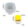 Descompressão Erlian Molde para Amassar Pão diy Simulação Pão Torrada Feijão de Leite Amassar Comida Brincadeira Molde Manual de Silicone