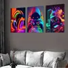 Habitación Dormitorio Cyberpunk Hotel Anime E-Sports Bar Arte de Pared Pintura Decorativa Compra Uno y Llévate Tres