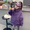 Chaqueta de moda para niña para Primavera y Otoño 2025, Nuevo Artículo Popular Deportivo Casual para Niños