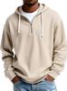 Sudadera con Capucha Pesada de Manga Larga para Hombre, Color Sólido, Holgada, Moderna, Deportiva Casual, Europea y Americana, Nueva