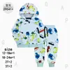 [Una generación de cabello] tres letras primavera y otoño ropa de bebé ropa infantil traje doble traje deportivo de vitalidad