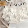 Ropa interior sin costuras de encaje y cachemira con proteína para mujer, cintura media, fibras cálidas y ácido poliláctico en la entrepierna, calzoncillos 4066