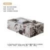 Frete grátis mesa de centro designer baogli placa de rocha completa minimalista italiano quadrado simples combinação de mesa de centro para villa de luxo