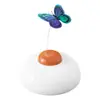 Juguete para Gatos: Juguete Láser Inteligente Mariposa para Gatos, Auto-Entretenido, Alivia el Aburrimiento, Juguete Eléctrico Giratorio Atrapador de Gatos