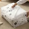 Bolsa de edredón impresa H706 Bolsa de almacenamiento para edredón Bolsa para ropa del hogar Bolsa grande de almacenamiento para ropa de cama a prueba de humedad