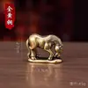 Latón Puro 2026 Caballo del Zodiaco Pequeño Adorno para Atraer Riqueza, Decoración de Escritorio para Éxito Inmediato, Artesanía para Decoración del Hogar