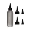 Cabello de Venta Caliente Cuidado del Cabello y Botella de Recarga para Cuidado del Cabello Punta de Botella de Repuesto Botella Teñida con Aceite para el Cabello Salón de Belleza Correa Dental Agujero de Agua Peine para Champú