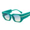 Moda Internet Red Box Gafas de Sol de Color Personalizado Transfronterizas Europeas y Americanas Retro Calle Corrección de Rostro Gafas de Sol para Hombres y Mujeres 9515