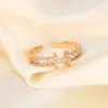 Anillo de Lujo Ligero de Moda Coreana Tendencia en Tiktok con Microincrustaciones de Diamante y Madreperla para Mujer con Acabado de Alta Gama Que No Se Desvanece