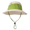Nuevo Sombrero de Sol de Moda Color-Block Primavera/Verano, Sombrero Transpirable para Exteriores de Pesca y Senderismo, Sombrero de Pescador Protector Solar Estilo Vaquero Occidental