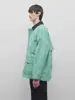 Chaqueta de Trabajo Vintage Estilo Row Teñido Personalizado Tela Oxford de Algodón Puro Chaqueta Detroit con Cuello de Contraste Silueta 1027 Juego de Cuatro Piezas