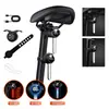 Luz Trasera para Bicicleta con Sensor Inteligente, Luz Fluida, Pantalla LCD, Luz de Frenado de Colores, Luz de Ciclismo de Larga Duración