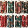 Roupas de verão para mãe de meia-idade e idosa plus size vovó camiseta de verão de manga curta solta seda gelada fornecimento de bancas de mercadorias de saldo