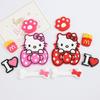 Gravata Borboleta para Gato Kk Acessórios de Borracha Macia PVC para Gato Capa de Celular DIY iPad Copo de Água Chinelos Decorativos Adesivo para Geladeira
