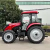 Trator Dongfanghong Versão de Exportação ex1304 Tração nas Quatro Rodas Anfíbio Trator Agrícola com Rodas com Rototiller e Arado